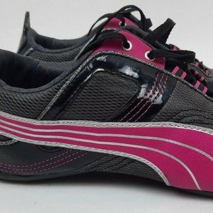 Puma Shoes Womens Size 8 Pink And Black